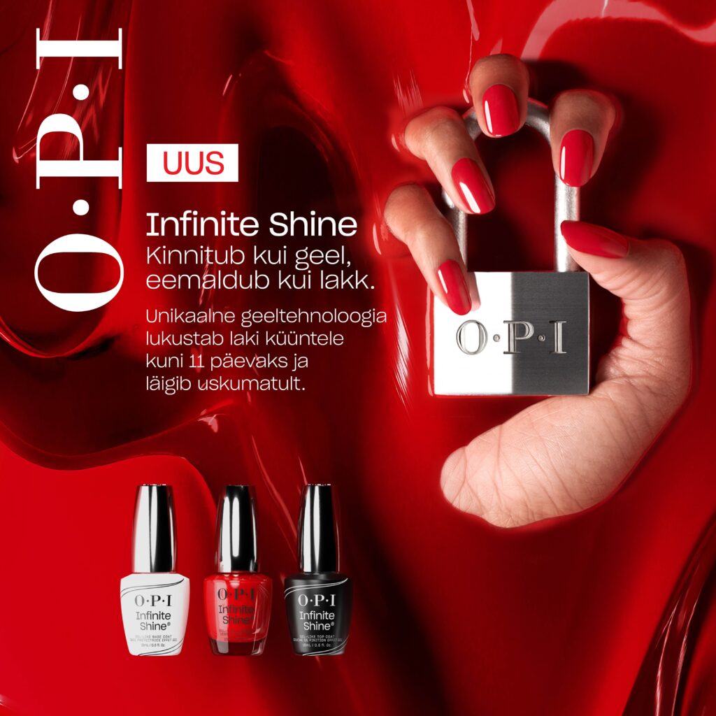 Uus täiustatud Infinite Shine® sari sisaldab unikaalset geelilaadset tehnoloogiat ja laia valikut värvitoone.