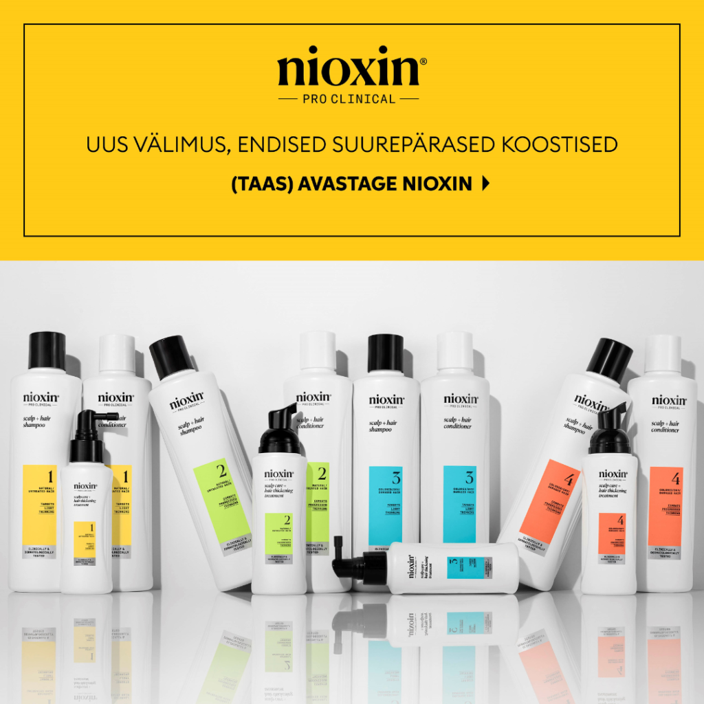 NIOXIN pro clinical UUS VÄLIMUS, ENDISED SUUREPÄRASED KOOSTISED