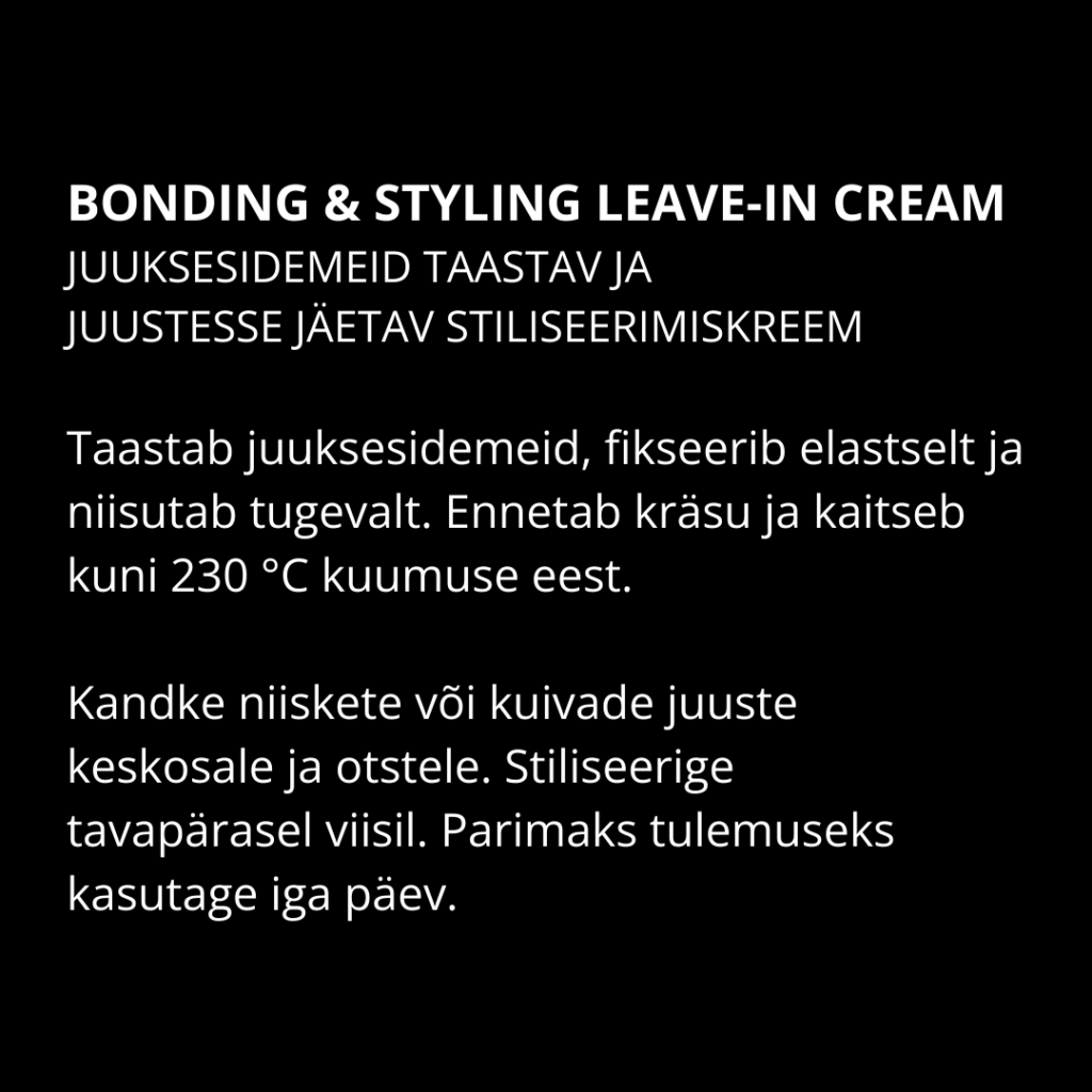 BONDING & STYLING LEAVE-IN CREAM