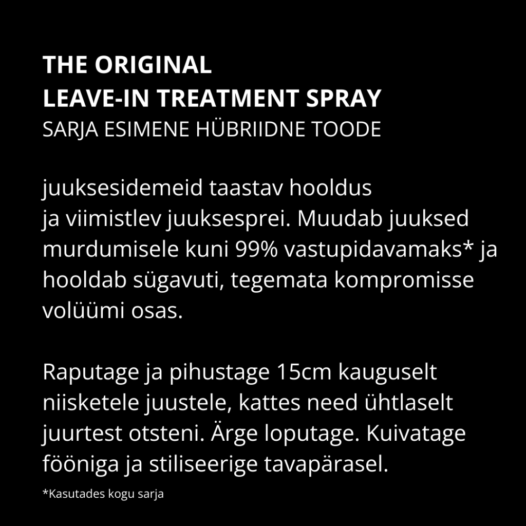 SEBASTIAN THE ORIGINAL LEAVE-IN TREATMENT SPRAY