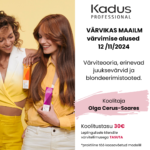 KADUS professional VÄRVIKAS MAAILM värvimise alused